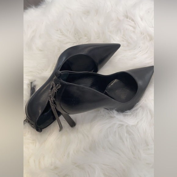 Lanvin high heels in black pointed toe - Picture 2 of 4